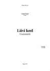 Liivi Keel