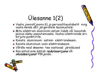 Redoksreaktsioonid #15