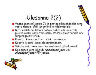 Redoksreaktsioonid #17