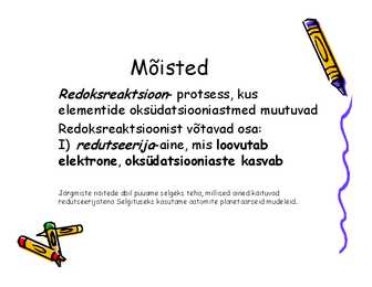 Redoksreaktsioonid #4
