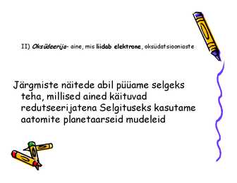 Redoksreaktsioonid #9