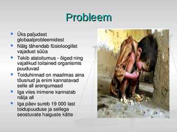 Toidupuudus maailmas #2