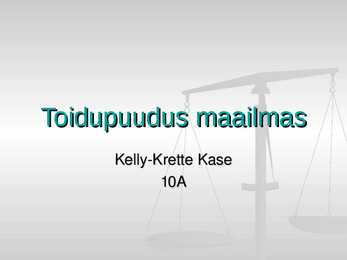 Toidupuudus maailmas