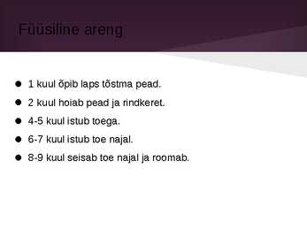1-2 aastase lapse areng #12