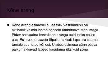 1-2 aastase lapse areng #13
