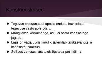 1-2 aastase lapse areng #19