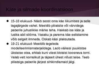 1-2 aastase lapse areng #9