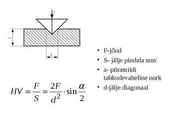 Metallide ja sulamite omadused #21