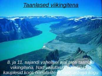 Powerpoint esitlus Taanist #9