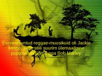 Powerpoint esitlus reggae st #5