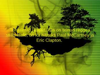Powerpoint esitlus reggae st #6