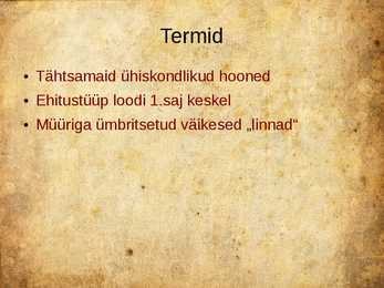 Rooma arhitektuur - powerpoint esitlus #16