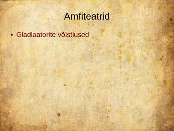 Rooma arhitektuur - powerpoint esitlus #21
