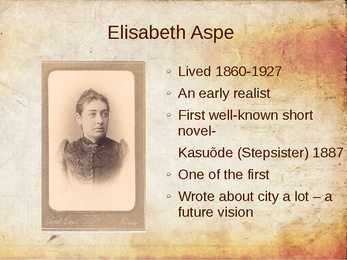 Estonian women writers - powerpoint presentation #12