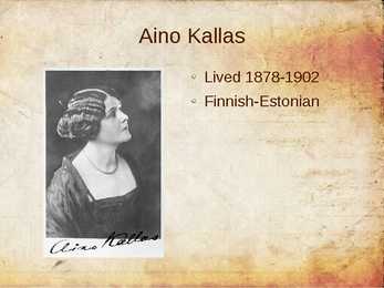 Estonian women writers - powerpoint presentation #14