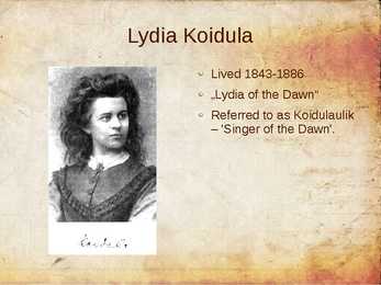 Estonian women writers - powerpoint presentation #29