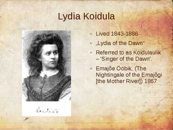 Estonian women writers - powerpoint presentation #30