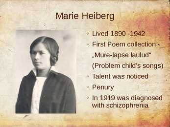 Estonian women writers - powerpoint presentation #7