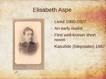 Estonian women writers - powerpoint presentation #10