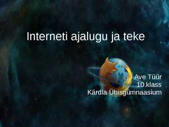 Interneti ajalugu