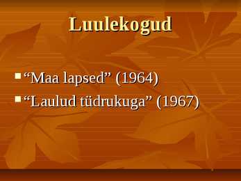 Hando Runnel #6