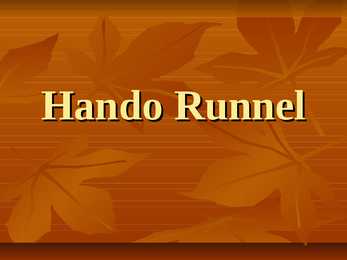 Hando Runnel