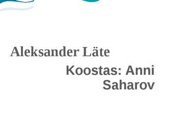Aleksander Läte