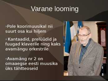 Veljo Tormis #6