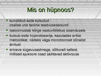 Hüpnoos #2