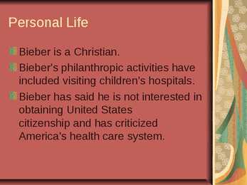 Justin Drew Bieber #5