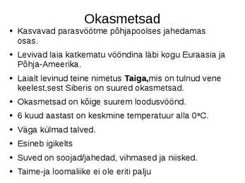 Segamets-lehtmets ja okasmets #4