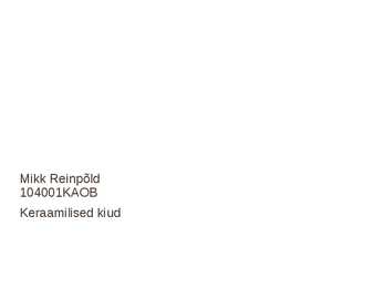 Keraamilised kiud