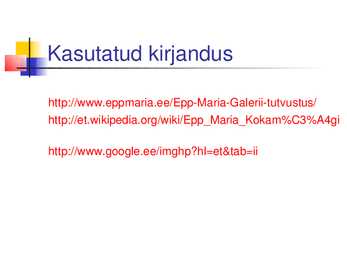 EPP MARIA KOKAMÄGI #7