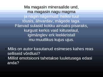 Esitlus Doris Karevast #15