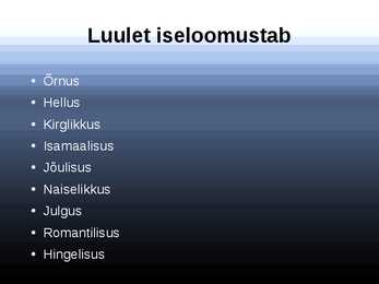 Esitlus Doris Karevast #5