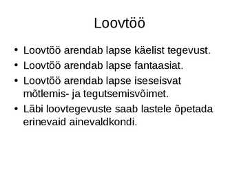 Loovtööd loodusõpetuses #2