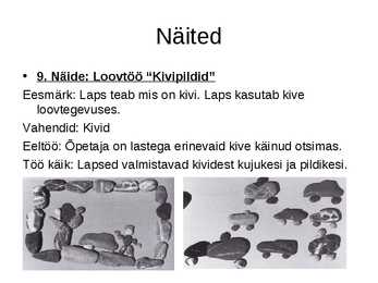 Loovtööd loodusõpetuses #19