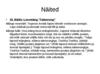Loovtööd loodusõpetuses #20