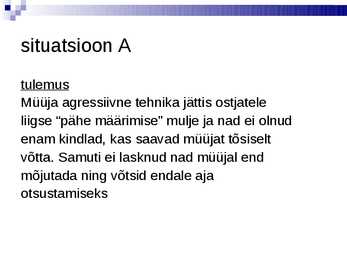 Mõjustamispsühholoogia ettekanne #6
