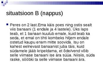Mõjustamispsühholoogia ettekanne #8