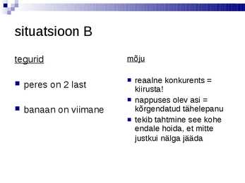 Mõjustamispsühholoogia ettekanne #9