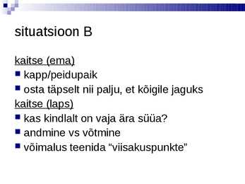 Mõjustamispsühholoogia ettekanne #10
