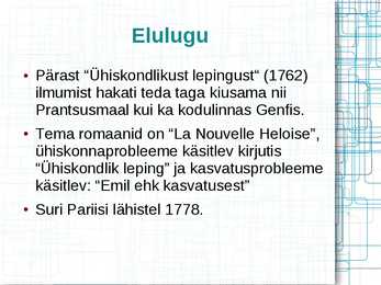 Jean Jacques Rousseau #3