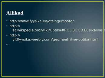Optika #6