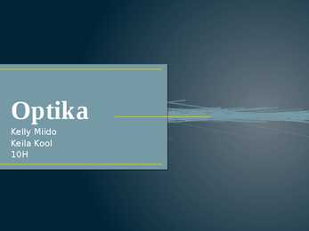 Optika