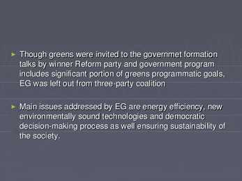 The Estonian Green Party #6