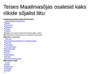 Teine Maailmasõda #7