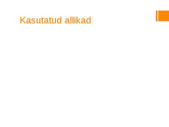 TAJU JA AISTINGUD esitlus #13