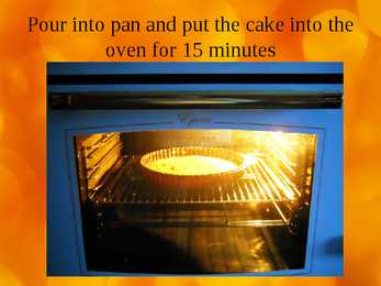 Orange cake #8