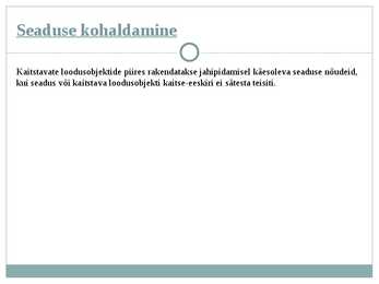 Jahiseadus #3